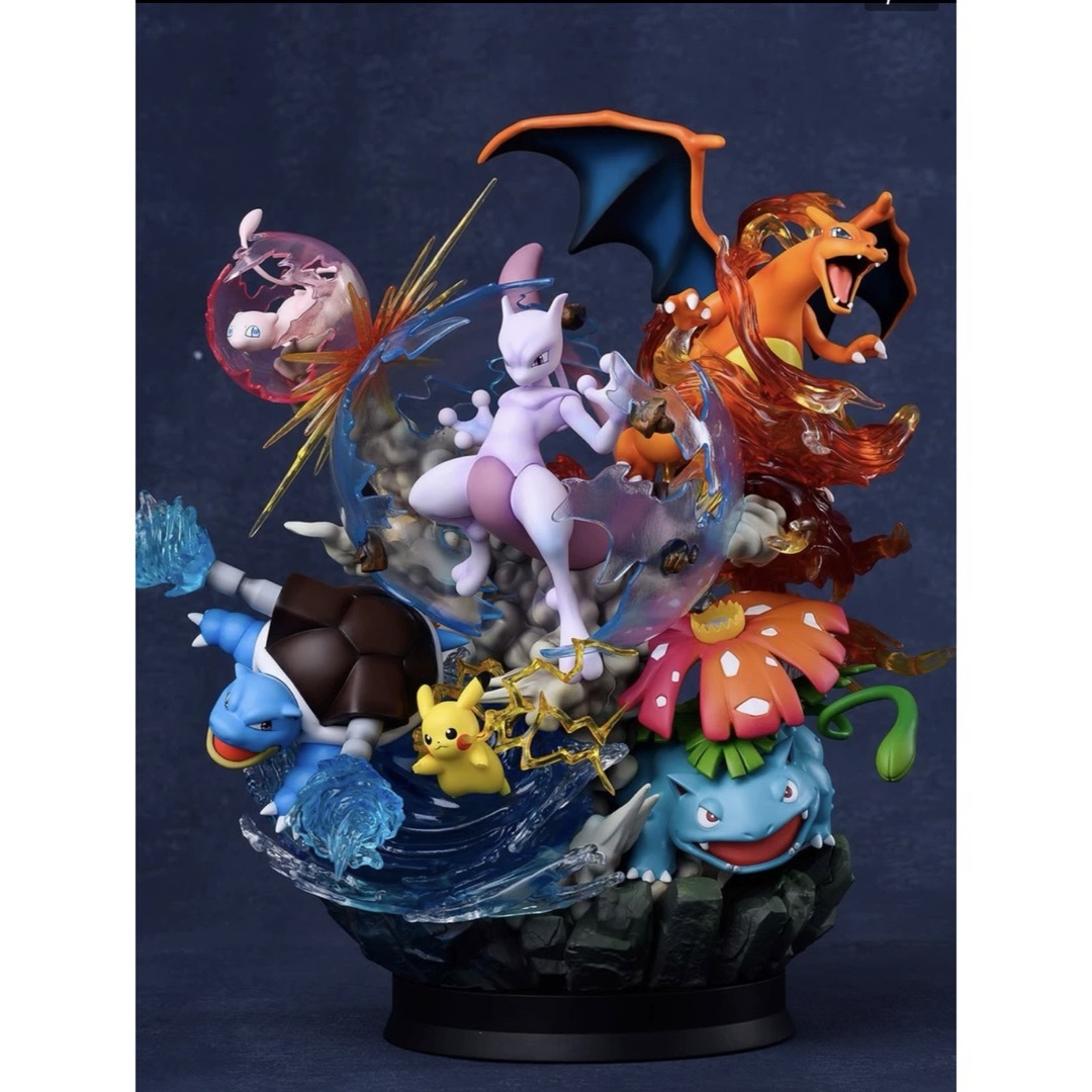 フィギュアミュウツー ピカチュウ ポケモン40cmの通販 by Kabigon｜ラクマ