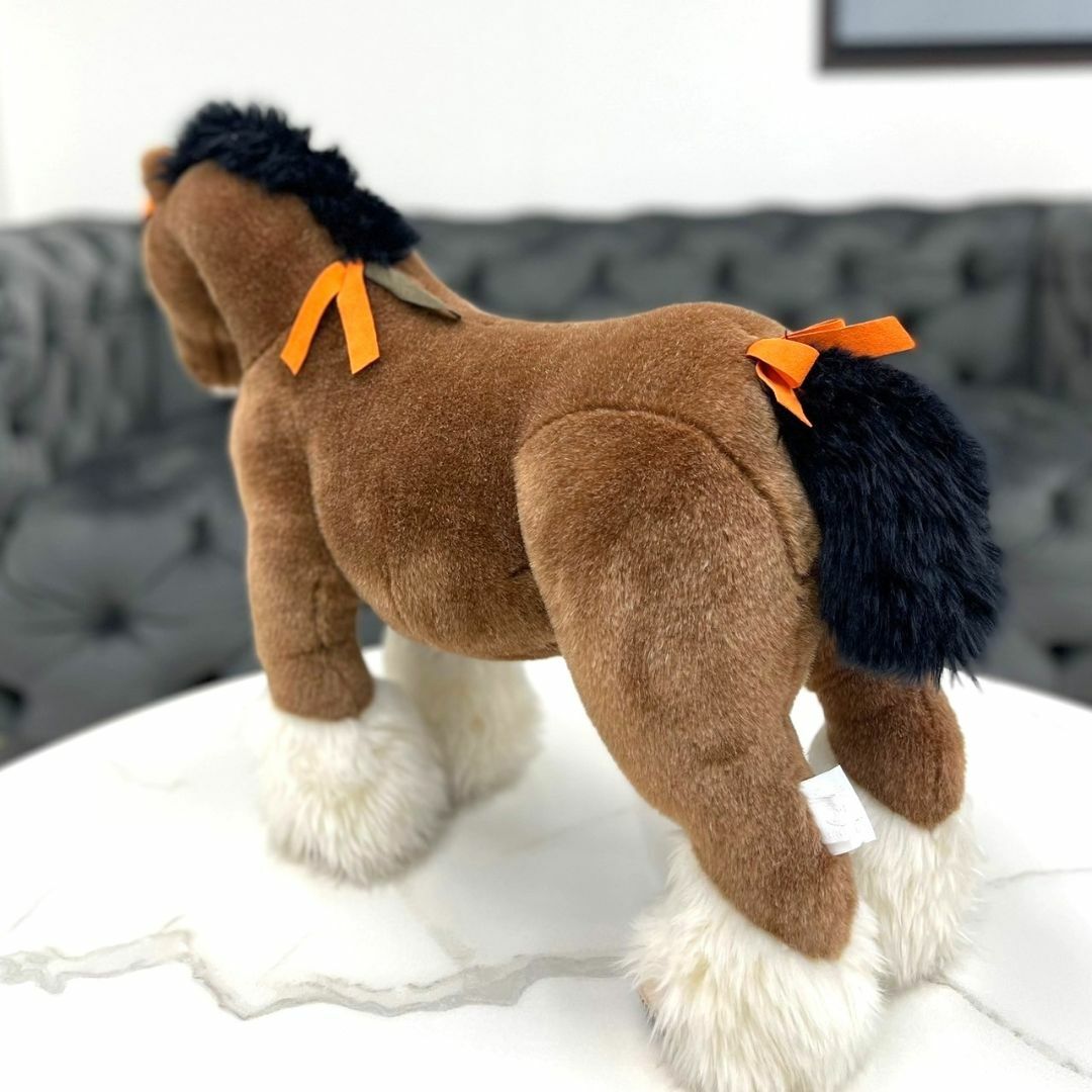 HERMES - 美品☆ エルメス エルミーGM ぬいぐるみ ブラウン 馬 レアの