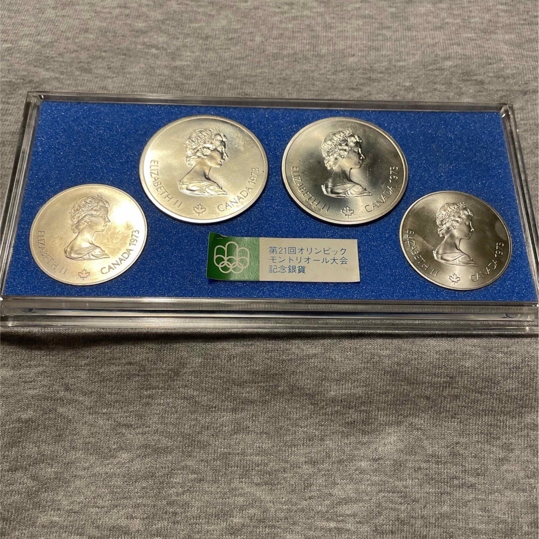 モントリオール オリンピック 記念 銀貨 セット プルーフ メダル 硬貨