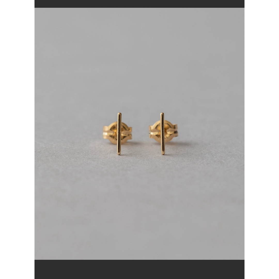 ete [ONLINE Limited] K10YG ワイヤー ピアス