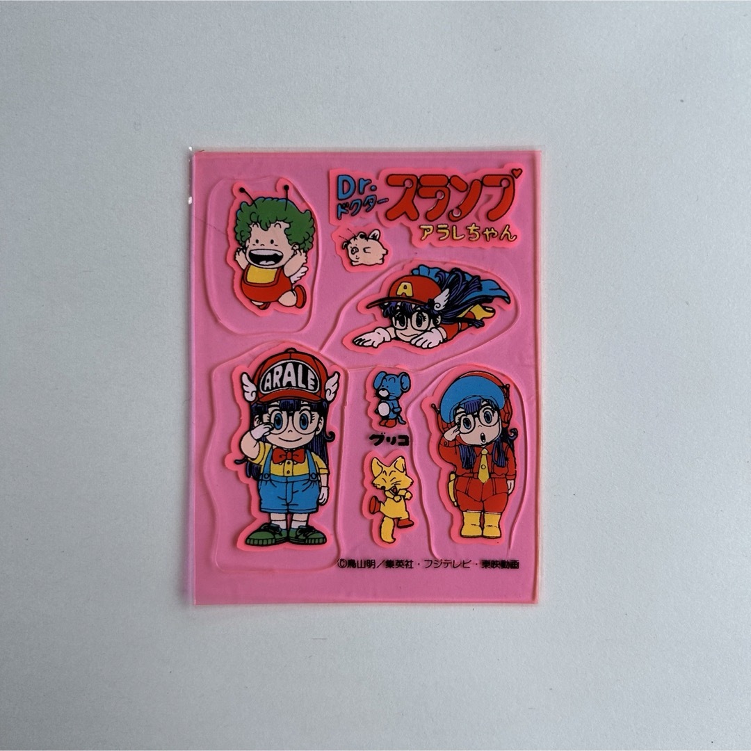 ドクタースランプ アラレちゃん グリコ 鳥山明 非売品 シール