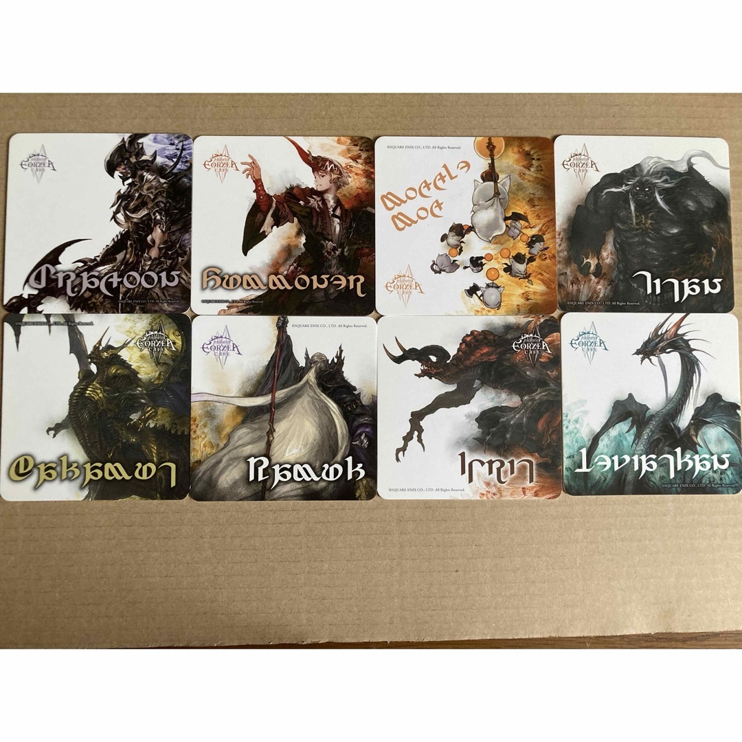 ☆エオルゼアカフェ コースター 75枚セット FF14 FFXIV エオカフェ