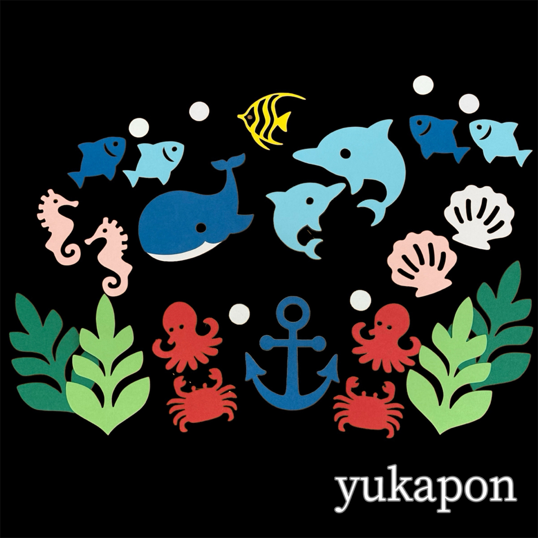 お祭り② サンプルページ ♡ クラフトパンチ ダイカット アルバム作り