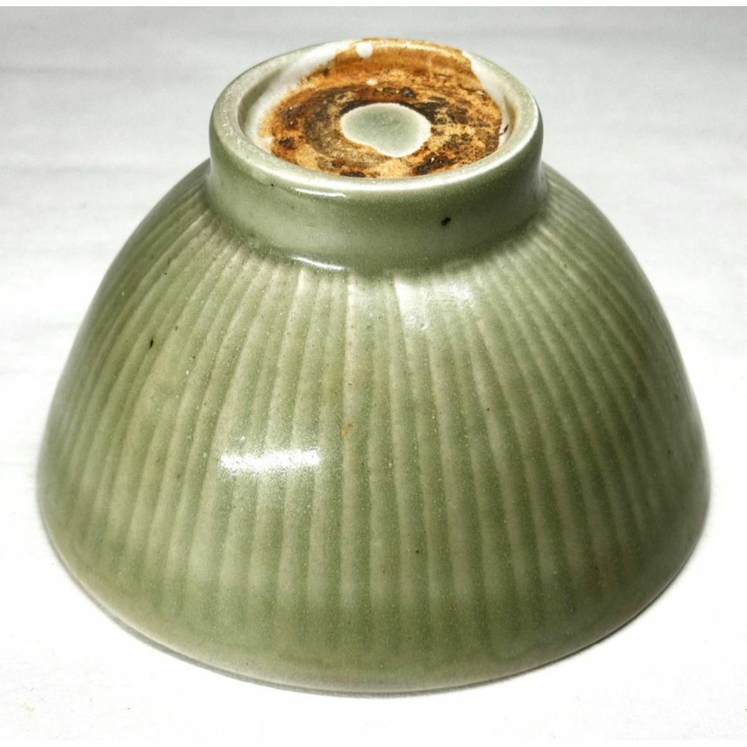 卸玄尚】時代 耀州窯 花縁皿 中国美術 中国北方青磁 印花紋