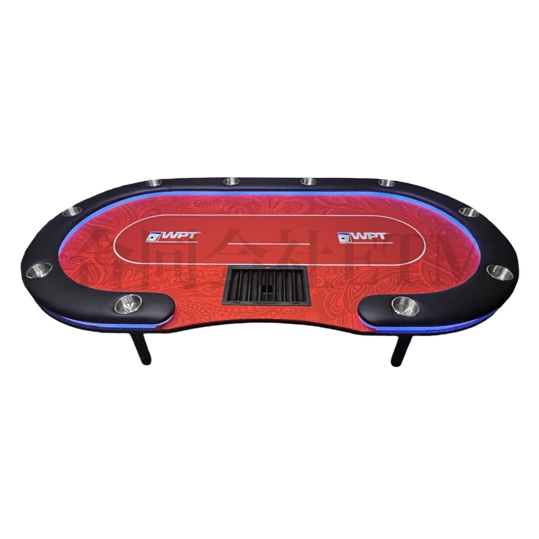 折畳ポーカーテーブル WPTブラック 収納可能！コンパクト ダイニング収納