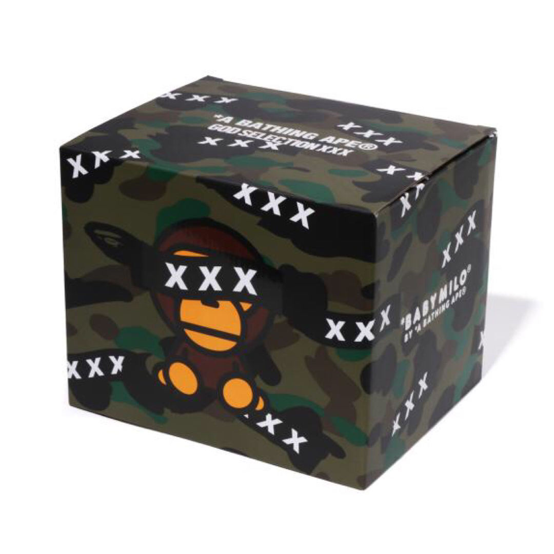A BATHING APE - 新品 GOD SELECTION XXX BAPE MILO フィギュアの通販