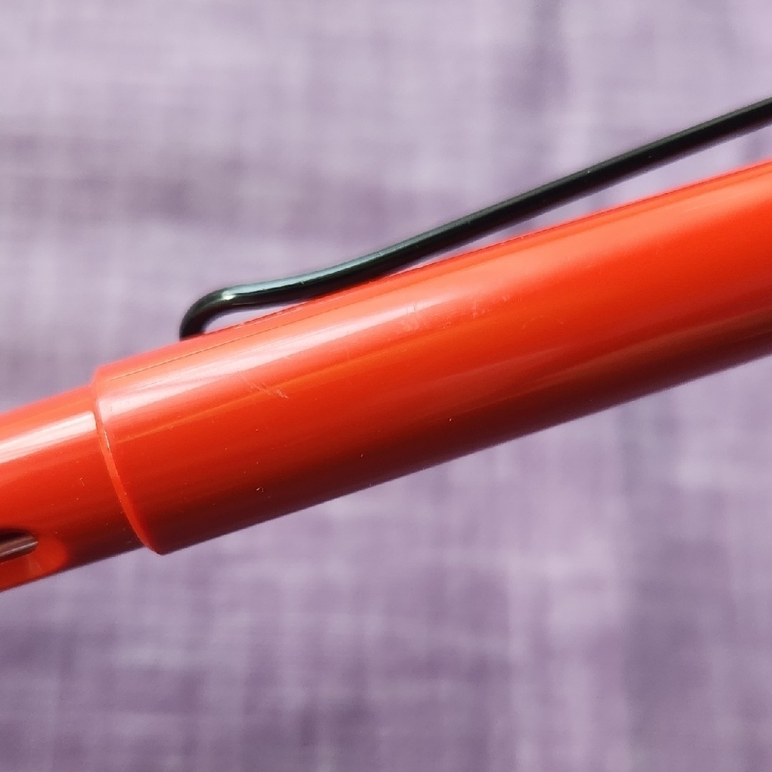 LAMY - LAMY safari サファリ 万年筆 レッド ブラッククリップ Fの通販
