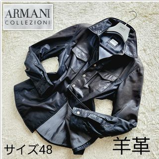 ARMANI COLLEZIONI アルマーニコレツォーニ レザージャケット
