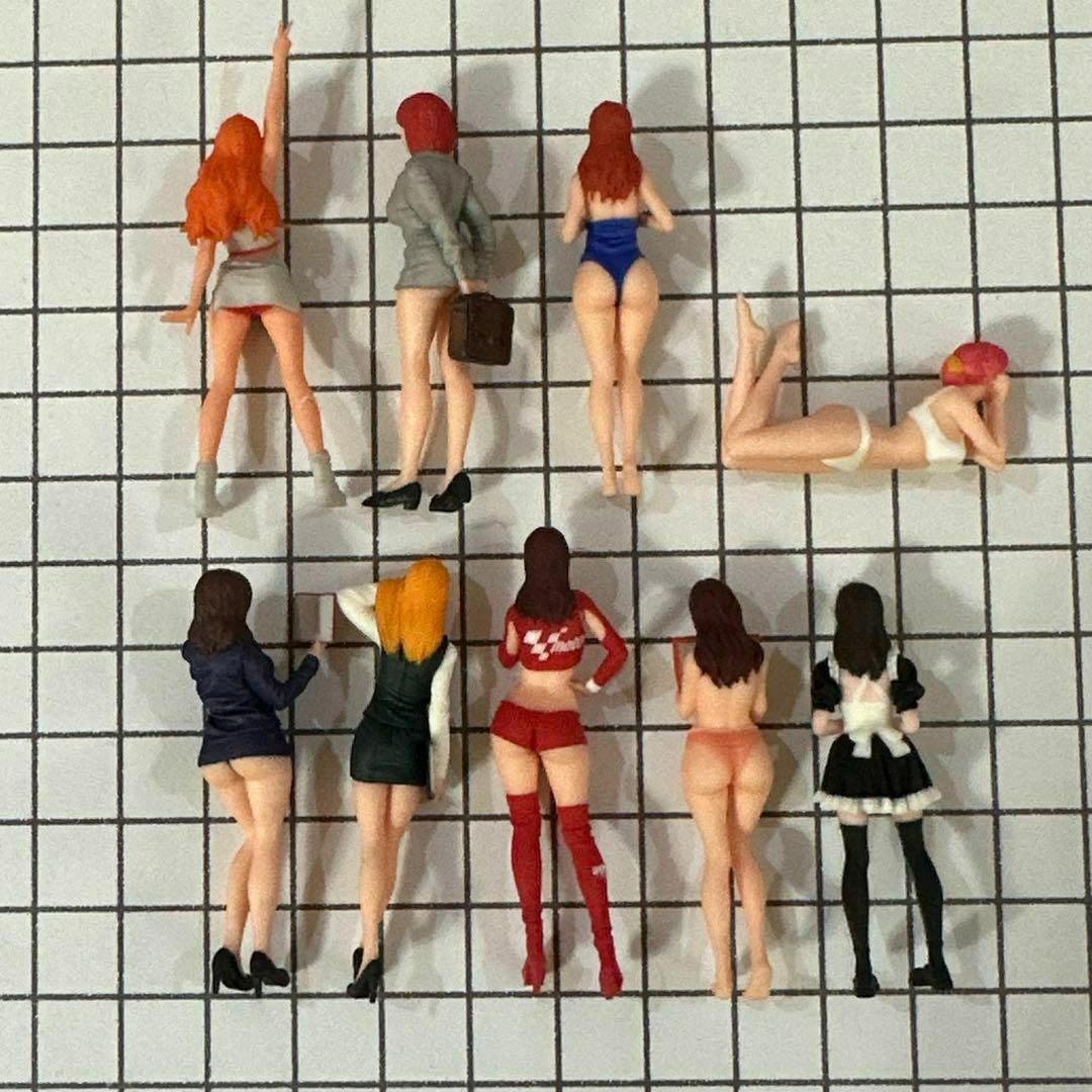1/35 オーシャンコスモス フィギュア9体 ミニカーに 1/64より大の通販