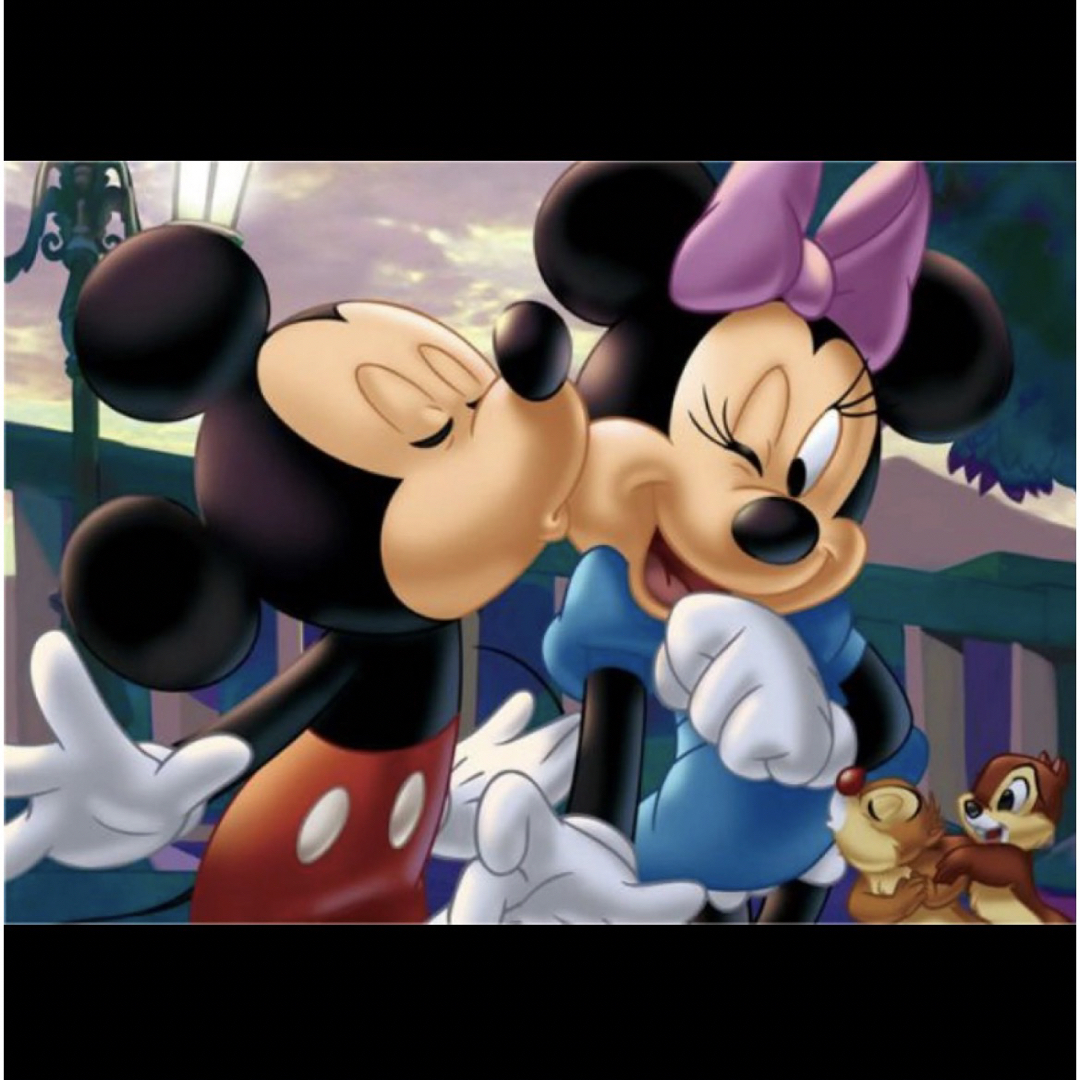 Disney - ☆匿名配送☆ ディズニー ミッキー&ミニー ジグソーパズル