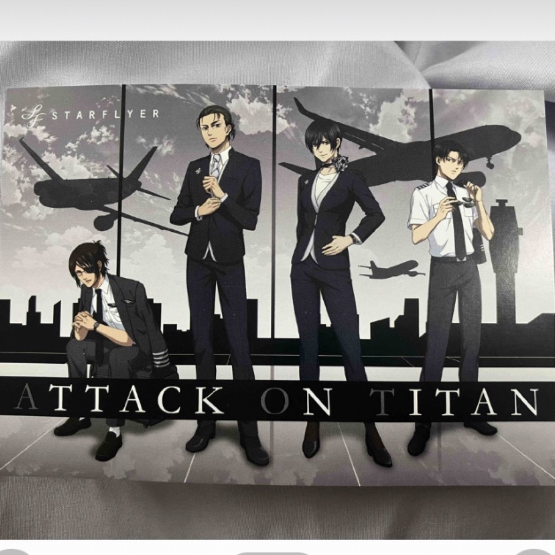 進撃の巨人 ポストカード 非売品 スターフライヤーの通販 by プロフ