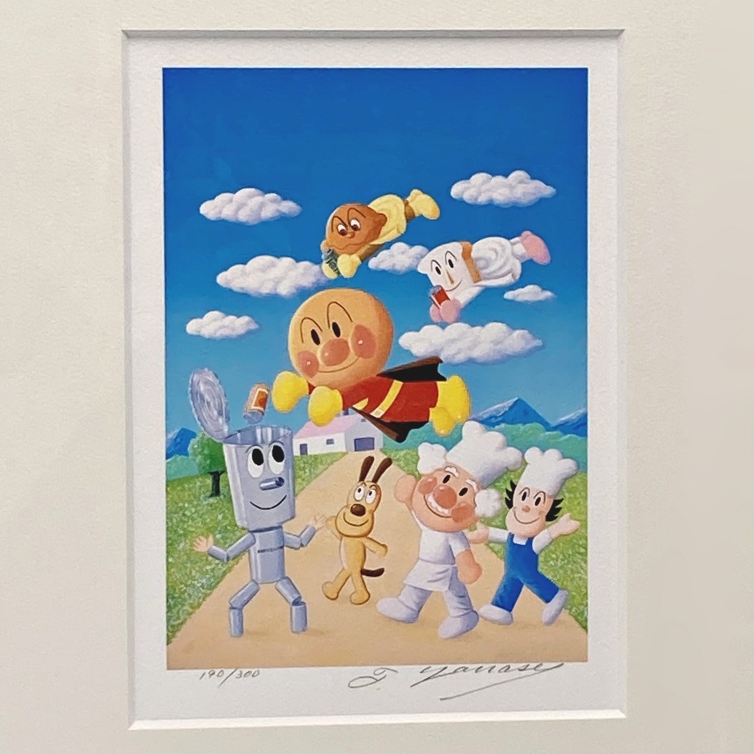 アンパンマン絵画