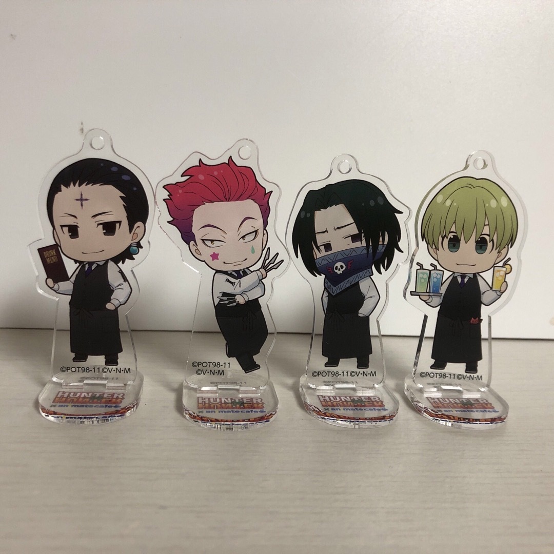 17種 ハンターハンター アクリルスタンド アニメイトカフェ 第1弾