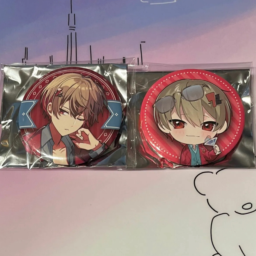 即購入可】 シクフォニ 缶バッジ ロディ 等身 暇72 即購入可