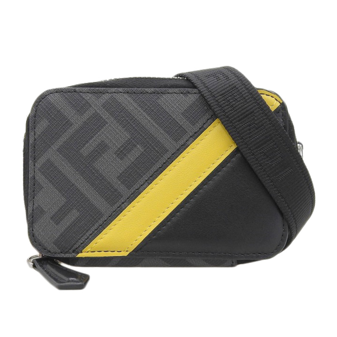 n*u様 Fendi ショルダーバッグ ブラック/イエロー Fendi ショルダー