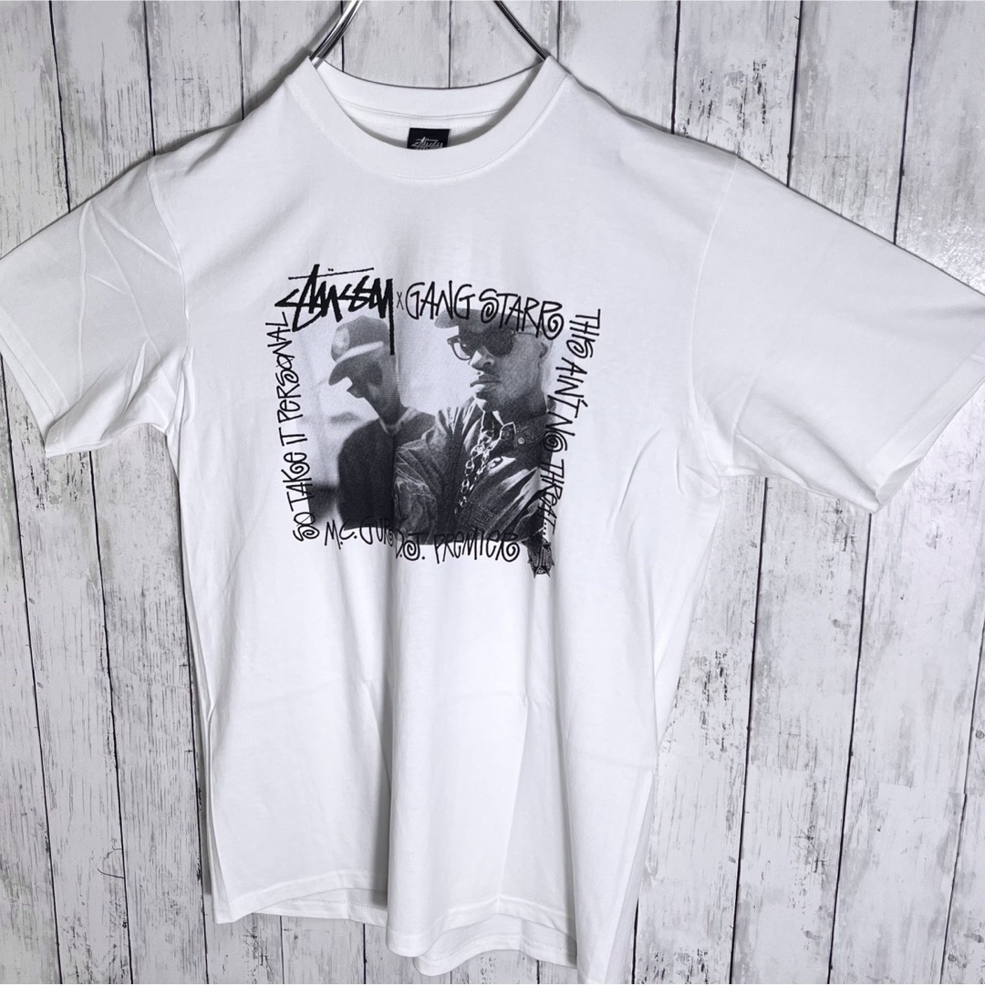 STUSSY - 【新品】【両面プリント】ステューシー Tシャツ L ホワイトの