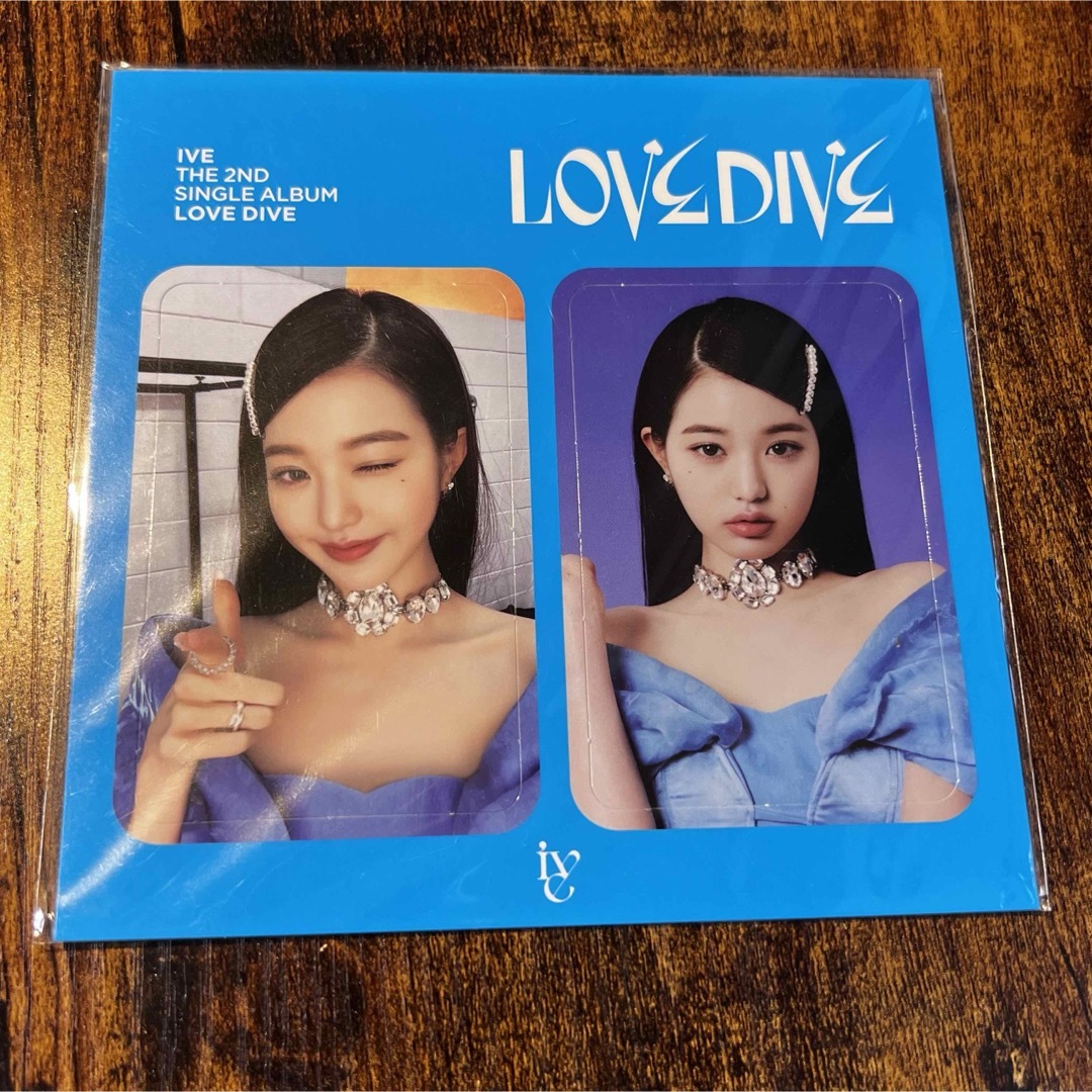 IVE ウォニョン LOVE DIVE スタシ 特典 2枚 lovedive lovedive トレカ