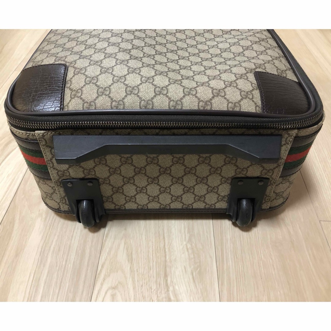 GUCCI ブラック キャリーケース 25新作 グッチ ポーター キャビン