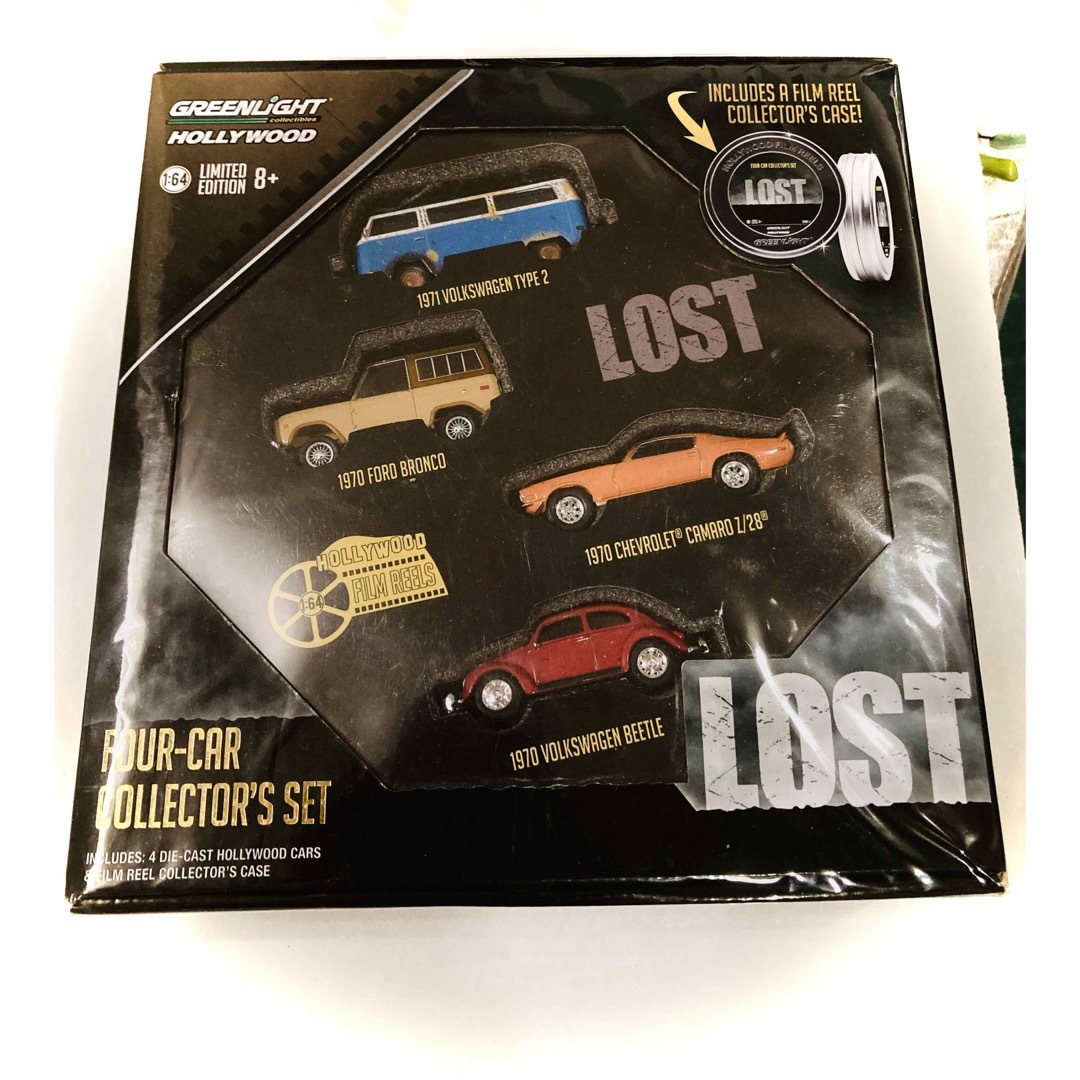 グリーンライト LOST 1/64 4台セット