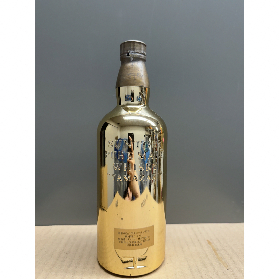 未開栓 サントリー 山崎ピュアモルト60周年記念ゴールドボトル 山崎