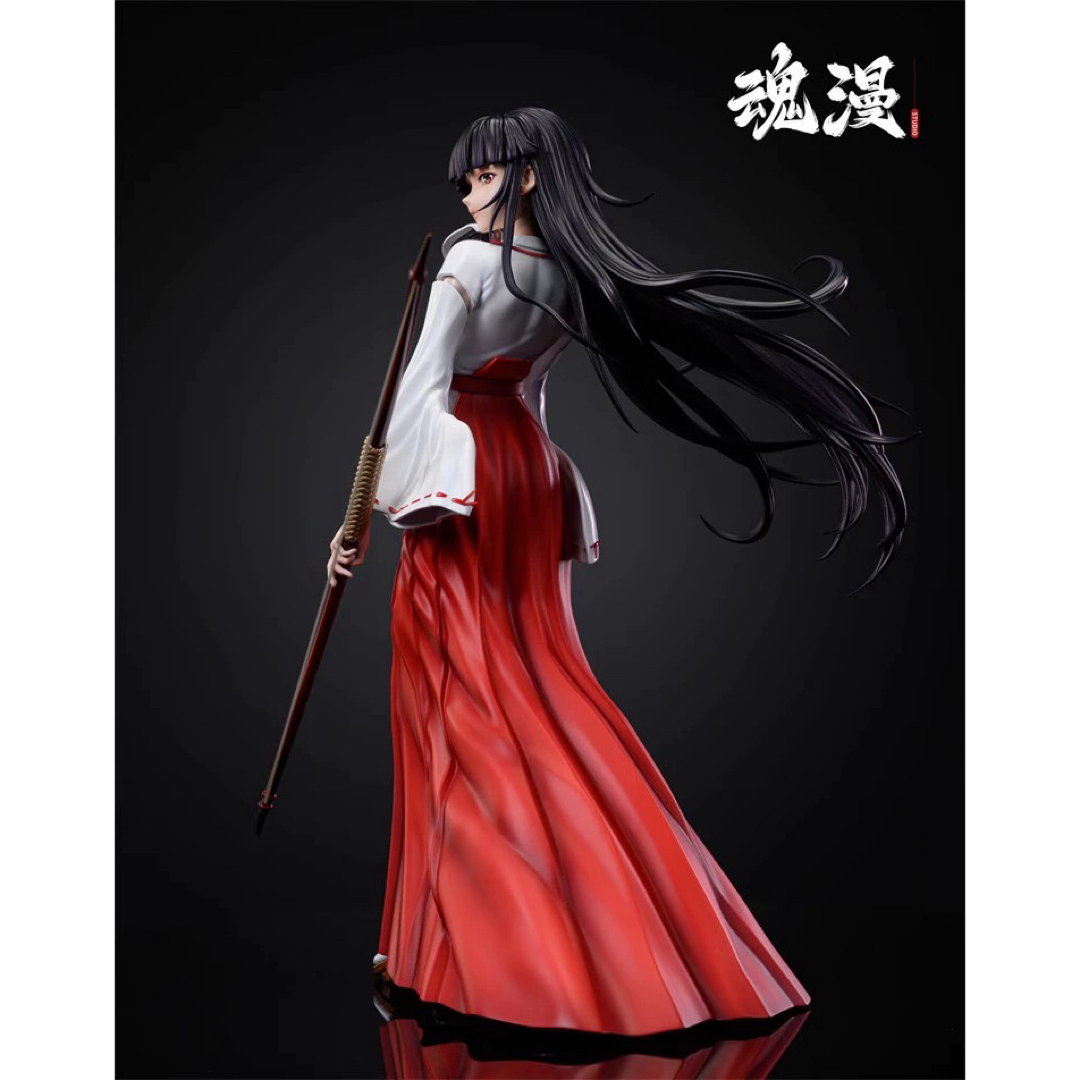 犬夜叉 桔梗 1／6 スタチュー ガレージキット フィギュアの通販 by