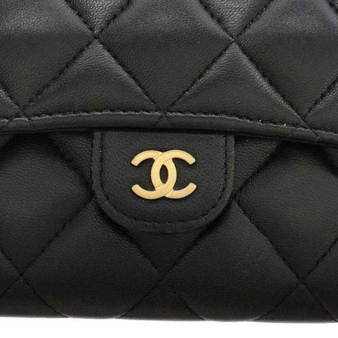 CHANEL シャネル マトラッセ ラムスキン セール 長財布 ココマーク