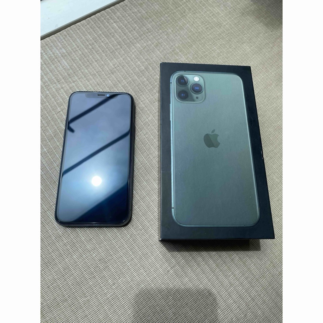 docomo iPhone11 256GB グリーン バッテリー73％ docomo iPhone11