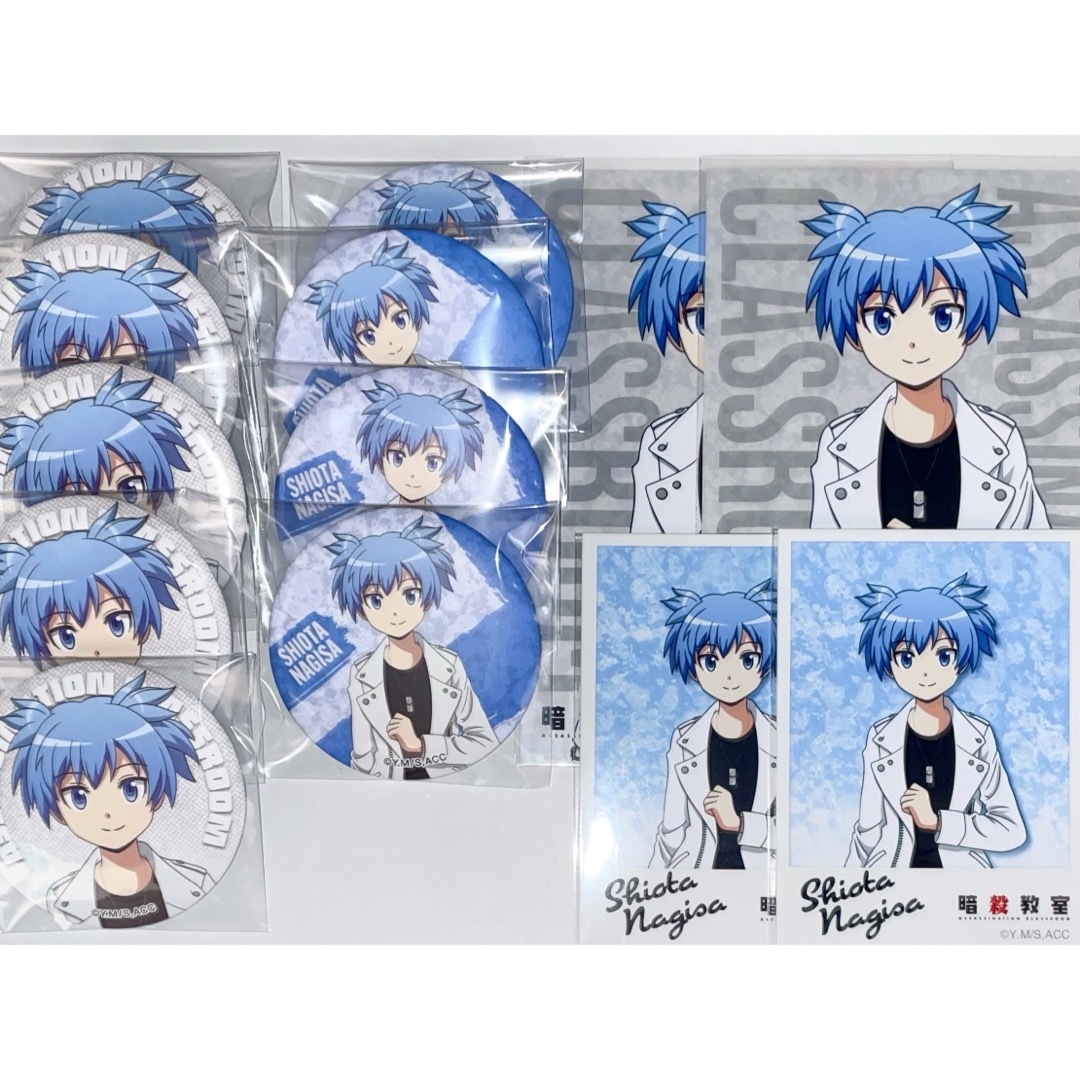 最低価格】暗殺教室 潮田渚 缶バッジ 暗殺教室 祭りの時間イベント缶バッジ