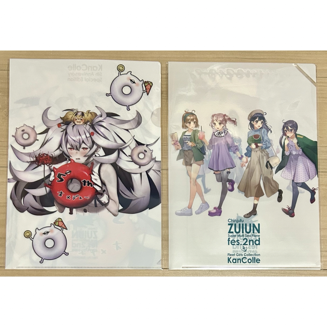 艦これ「時雨、深雪、風雲、時津風クリアファイルセット横須賀