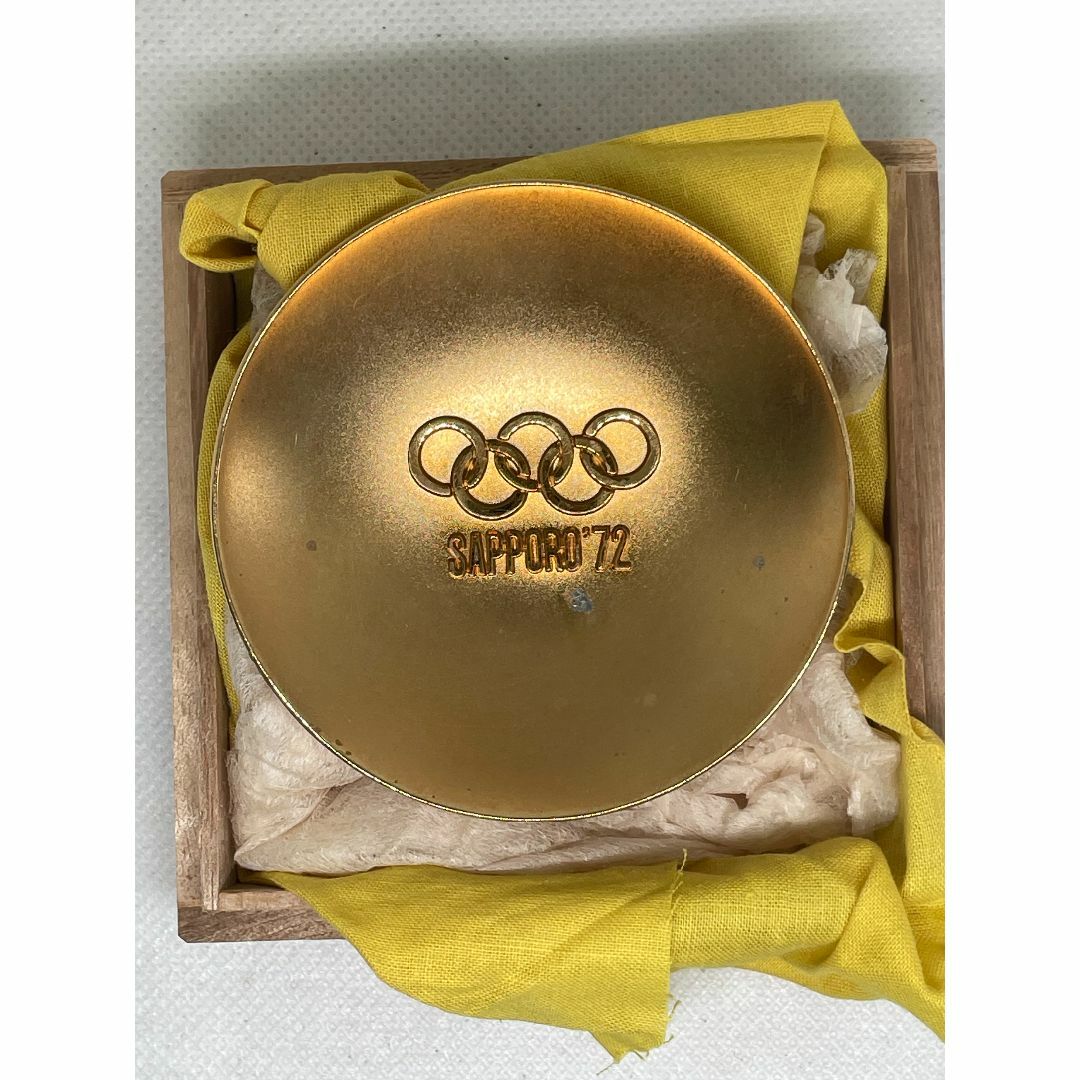 SAPPORO '72 24K ゴールド皿 2025年最新】札幌オリンピック 金杯24Kの