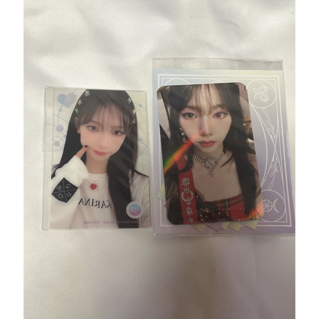 aespa supermates カリナ グッズ セット aespa カリナ SuperMates限定