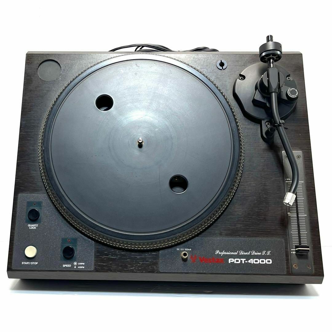 美品】VESTAX ベスタクス PDT-4000ターンテーブル