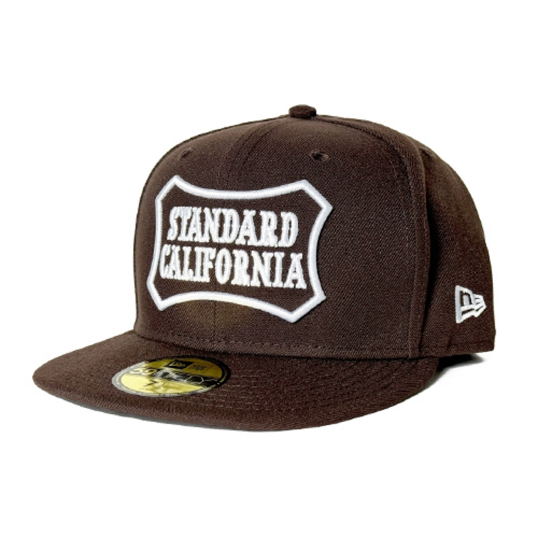 STANDARD CALIFORNIA - NEW ERA × SD 59Fifty Logo Cap 木村拓哉 茶の