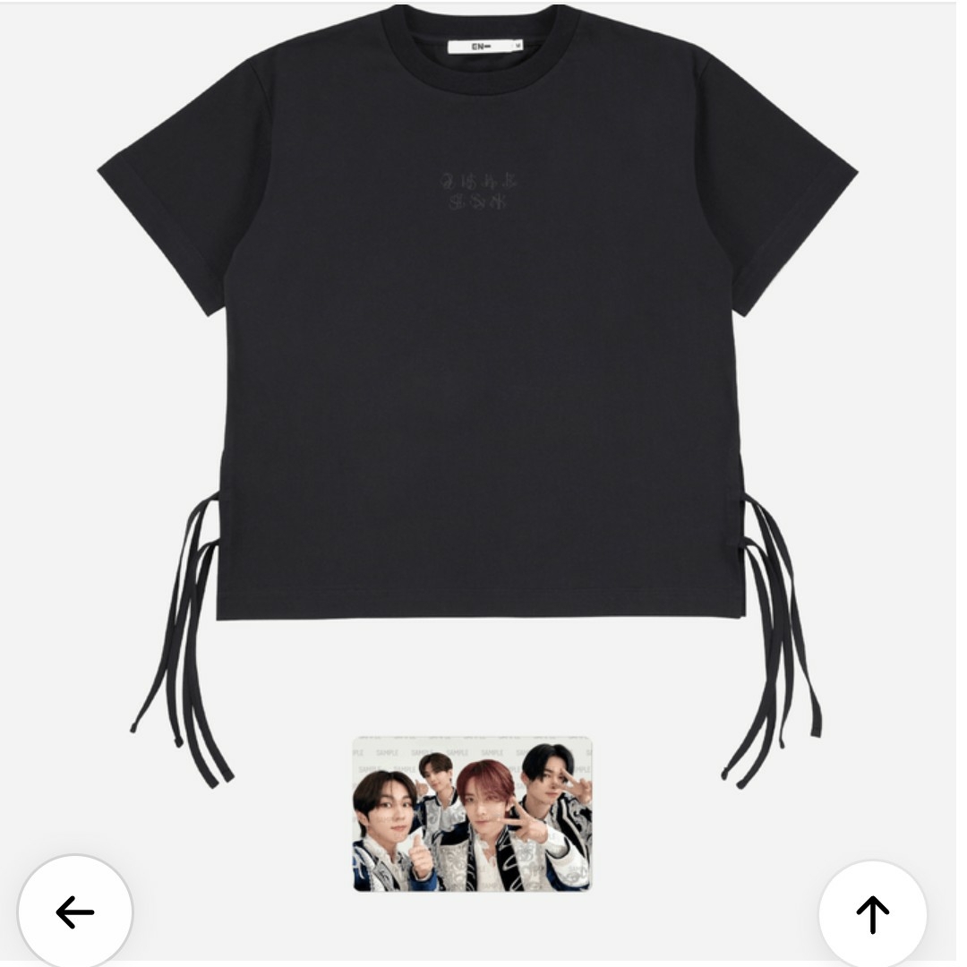 ENHYPEN 全員サインTシャツ ENHYPEN 全員サインTシャツ ENHYPEN 全員