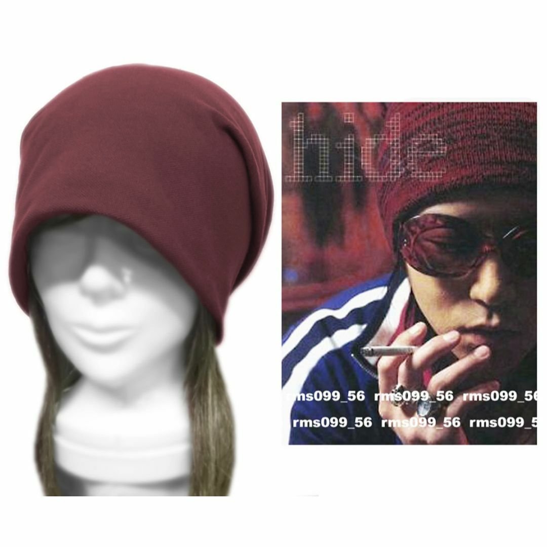 X JAPAN hide ニット帽 ニットキャップ hideミュージアム X JAPAN hide