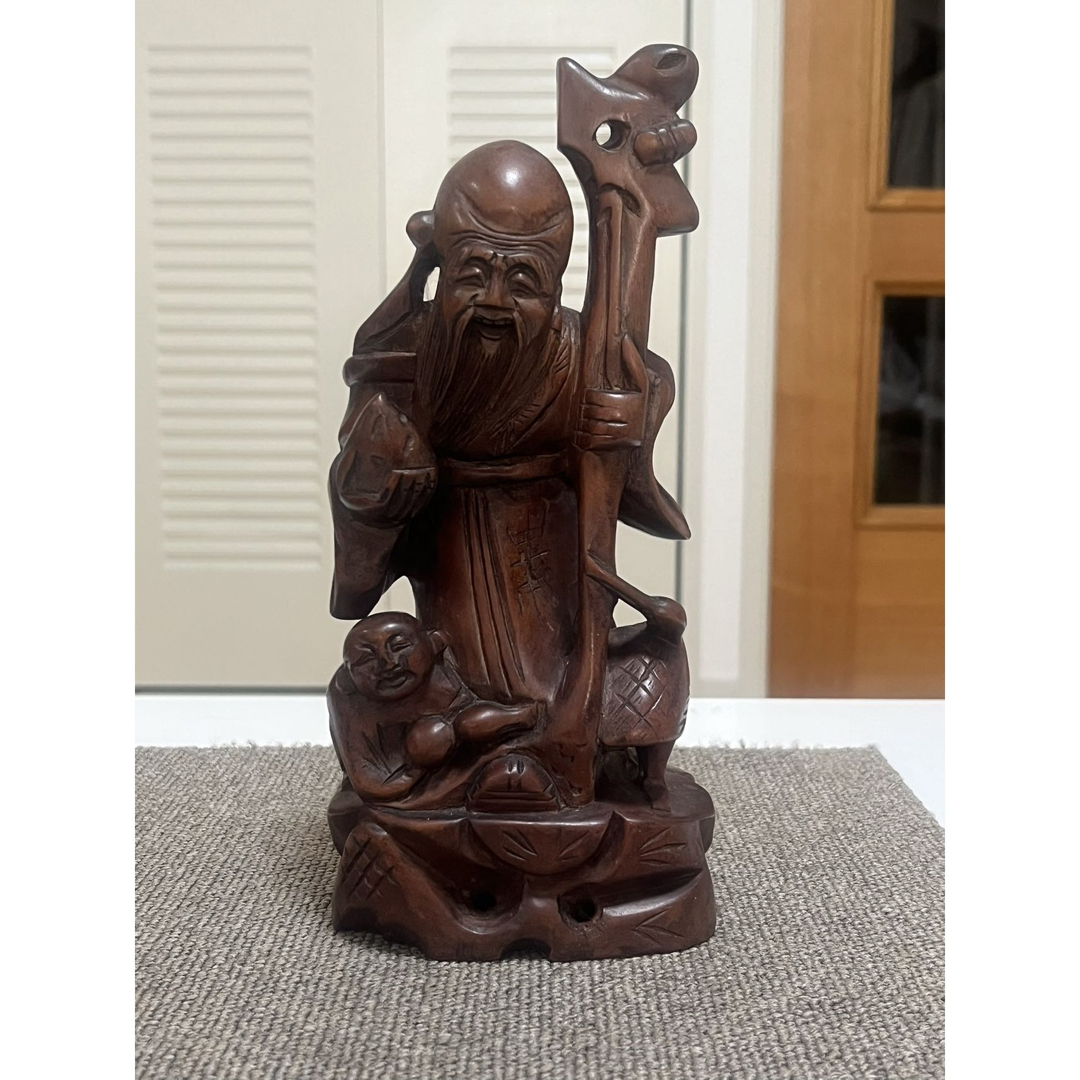 中国，木彫画，置物，インテリア