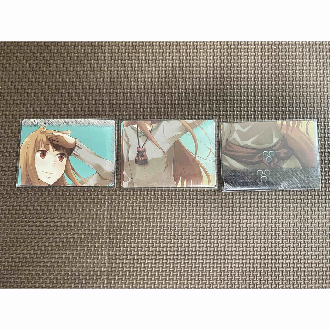 狼と香辛料 アニメ 1期 ホロ 3枚 完成 カード