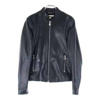 SAINT LAURENT - レア！G-DRAGON着モデル ライダースジャケット 黒 羊
