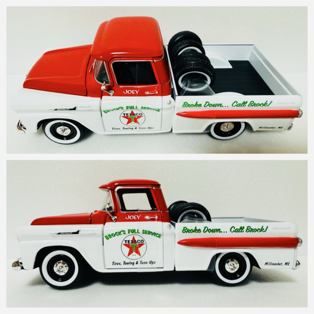 Chevrolet - AW/'58 Chevyシボレー Apacheアパッチ 1/24 Texacoの通販