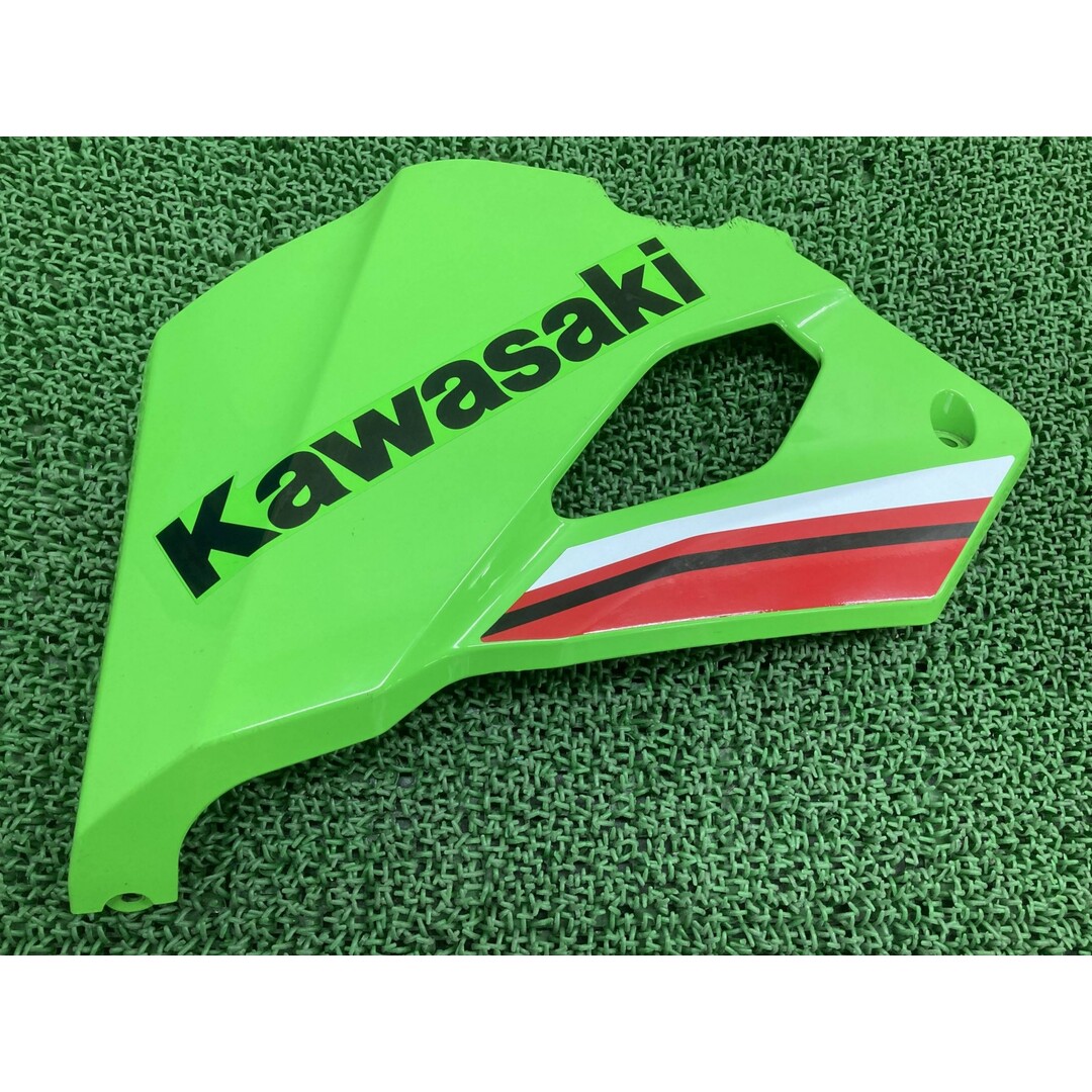 ZX-25R アンダーカウル 左 緑 55028-0734 カワサキ 純正 バイク 部品