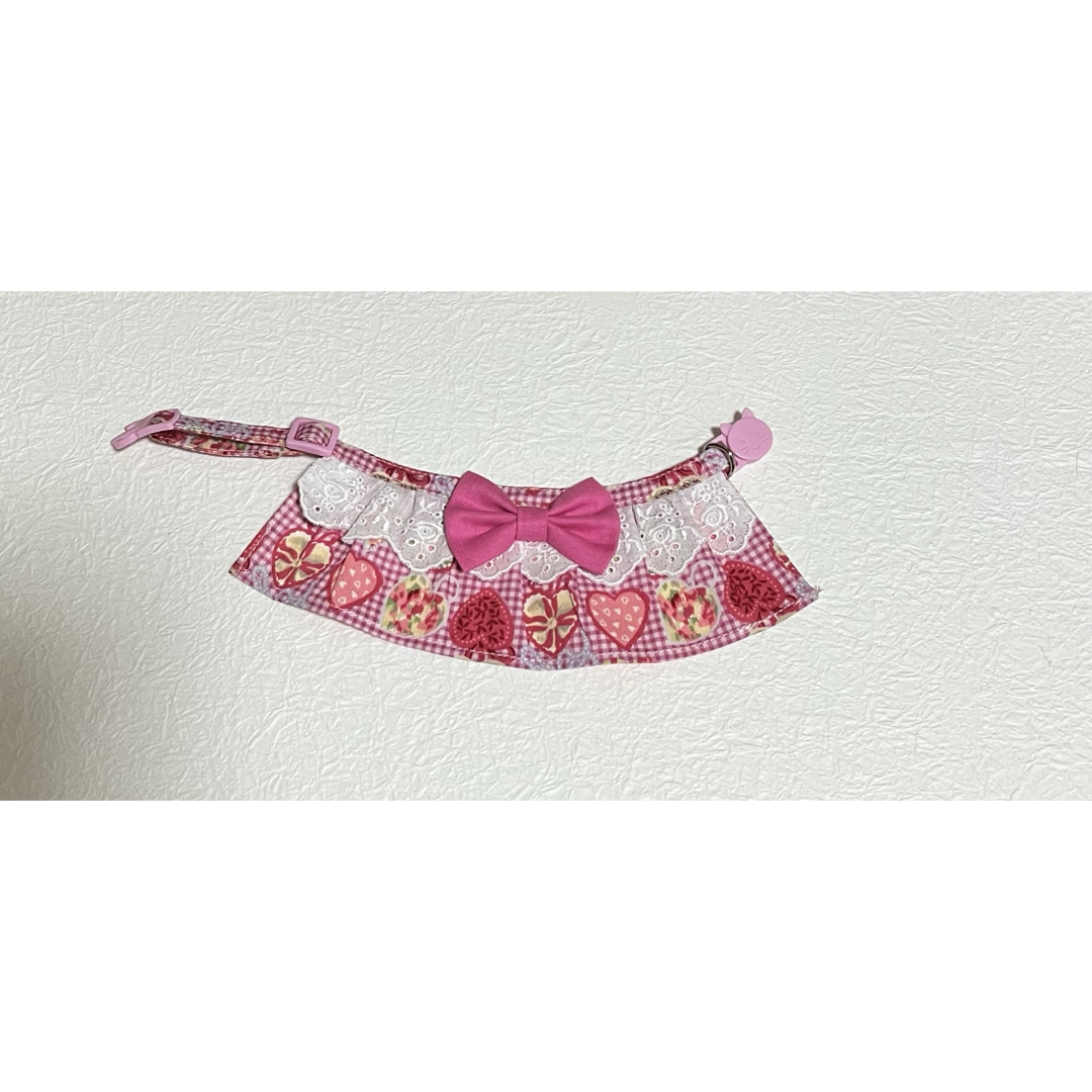 フレアスタイ(ギンガムチェック ハート柄 ピンク) No．163-680