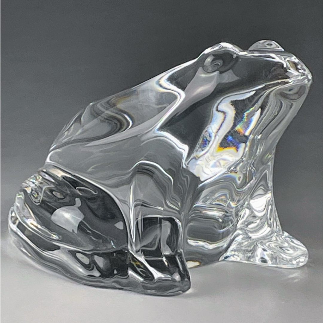 baccarat バカラ カエル 蛙 かえる ぺーパーウェイト