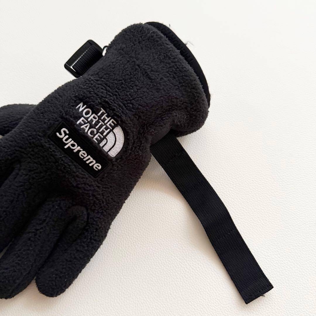 ザノースフェイス × シュプリーム 】GORE-TEX グローブ ブラック Mの