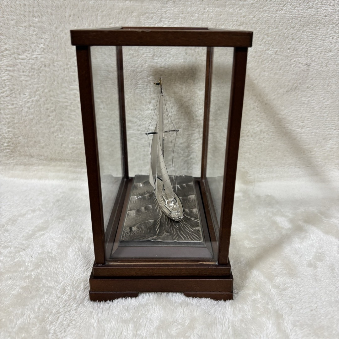 ヨット 置物 関武比古 SEKI STERLING 960 刻印 銀製 シルバー