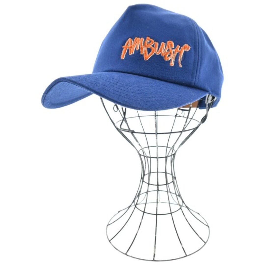 AMBUSH GOTHIC LOGO CAP ベースボールキャップ ネイビー AMBUSH
