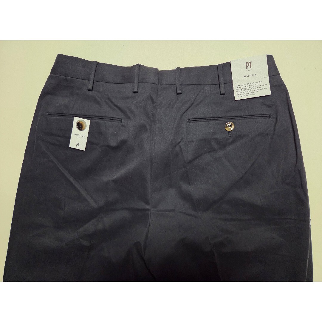 新品】ピーティートリノ GENTLEMAN シルク混 チノパン 48 春秋冬