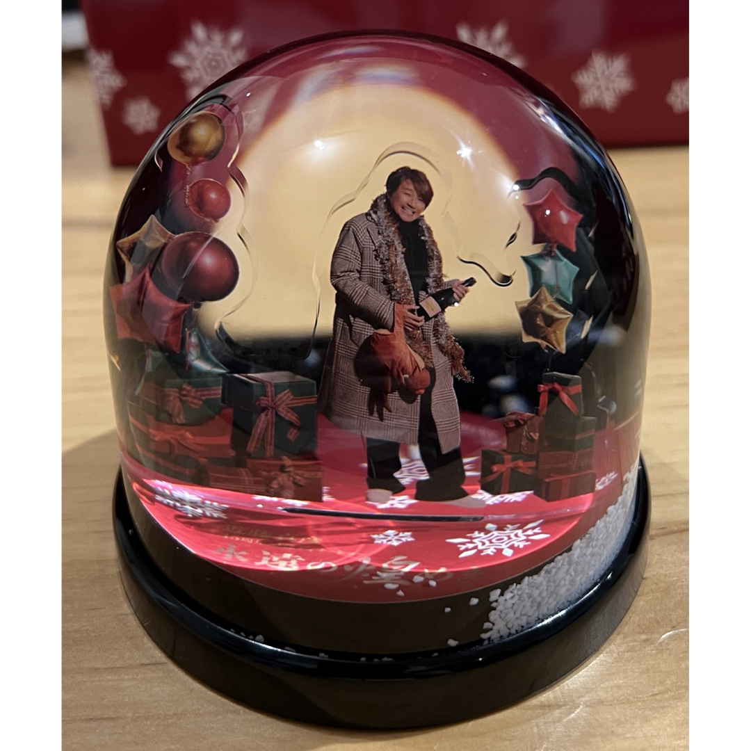 新品•未開封 近藤真彦☆2025年ディナーショー記念品☆スノードーム