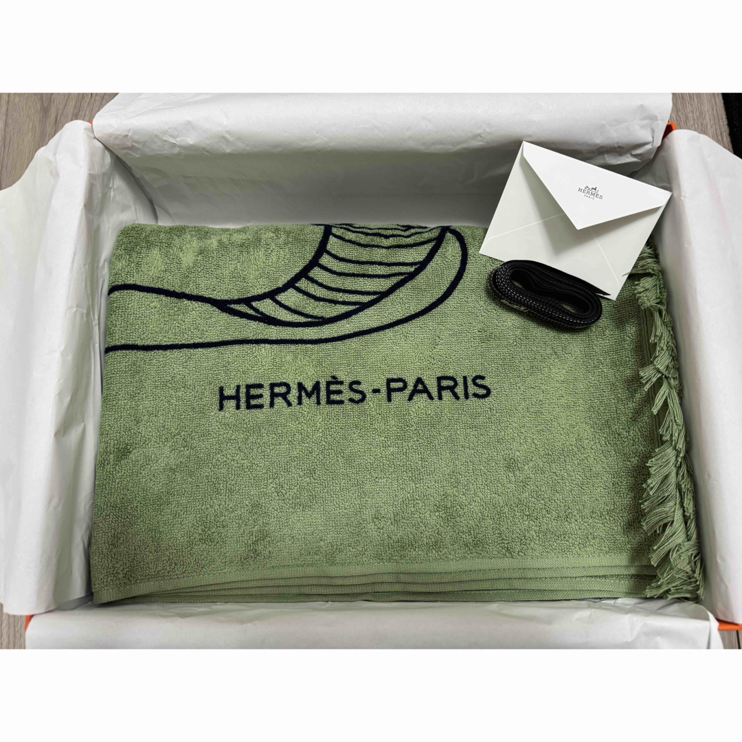 未使用 エルメス 2025 イヤーズギフト バスタオル 新品未使用 HERMES