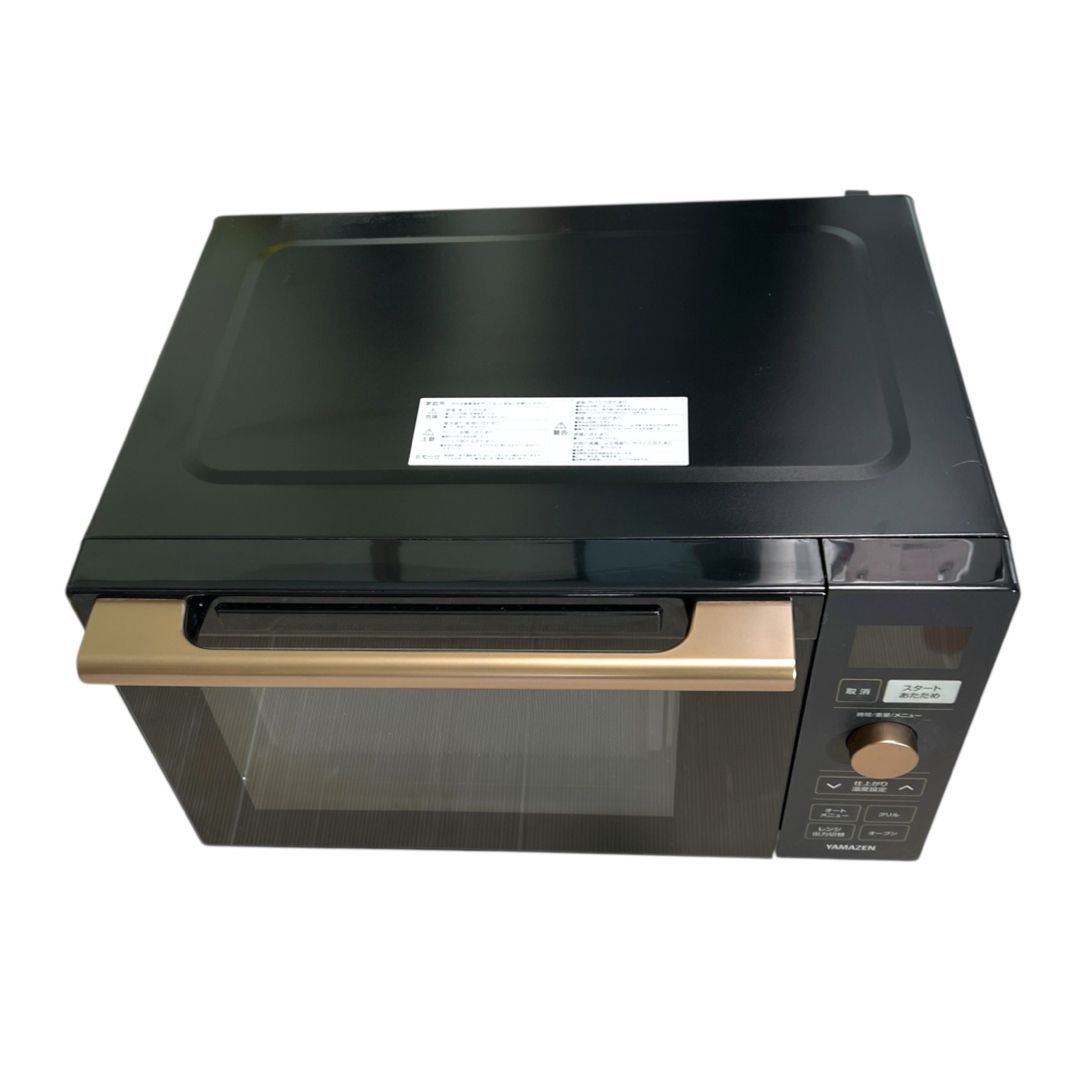 角皿未使用・極美品】YAMAZEN 山善 オーブンレンジ YRP-F180V
