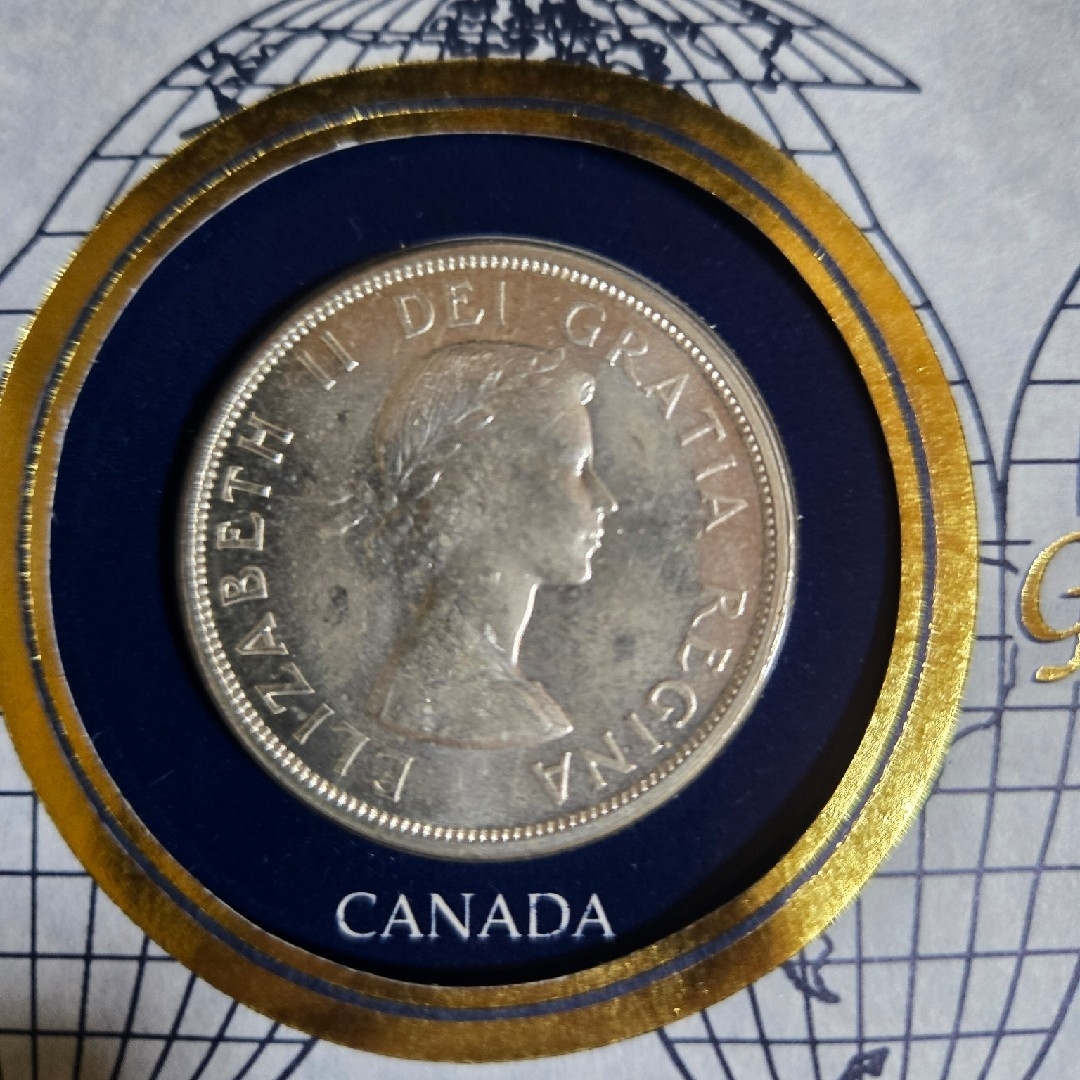 カナダ エリザベス 1963 SV800 イギリス 古銭 フランクリンミント